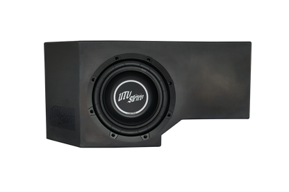 Can-Am® Defender HD11 Vented 10" Front Passenger Subwoofer Enclosure Unloaded | UTVS-DEF2-VENC-PASS-10-FRONT