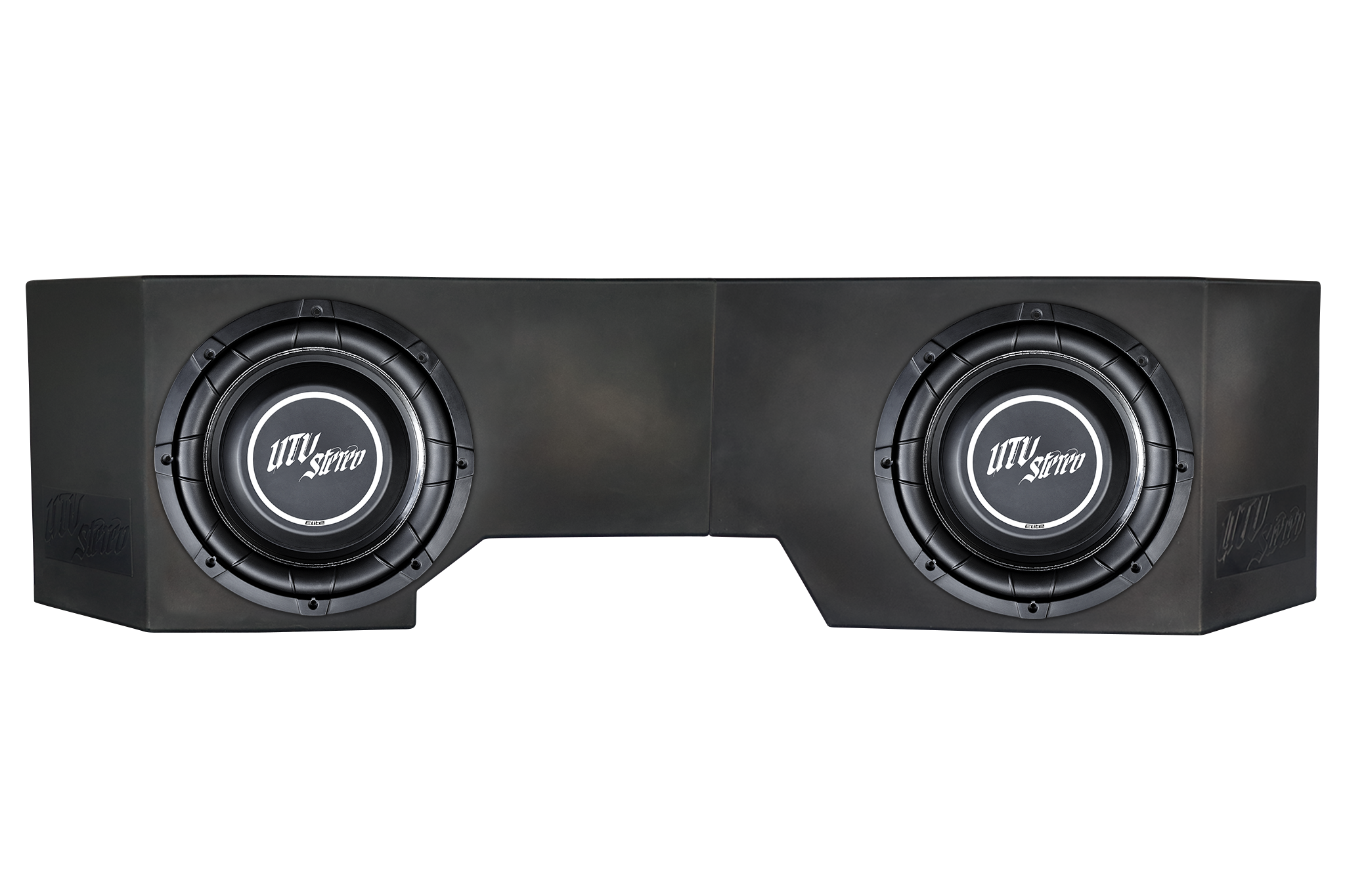 Can-Am® Defender HD10 Vented 10" Passenger Subwoofer Enclosure Unloaded | UTVS-DEF-VENC-PASS