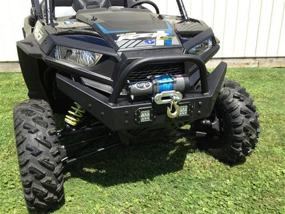 EMP RZR Extreme Front Bumper / Brush Guard with Winch Mount (XP1K and 2015 RZR 900) With LED Lights