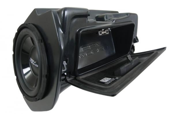 SSV Works RZ3-GBSB10 - Polaris RZR XP 1000 / XP 4 1000 Glove Box Sub Box with 600 watt 10" woofer