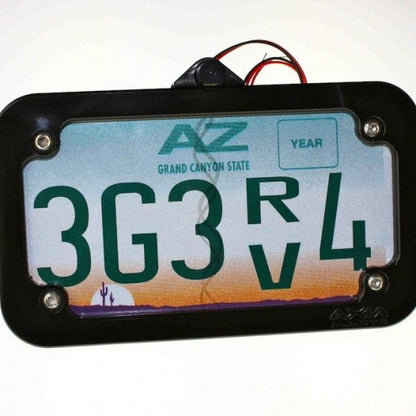 Tube Mounted LED License Plate Frame