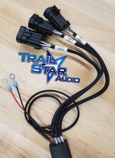 Rockford / Trail Star Audio Modified Ultimate Ride command Harness