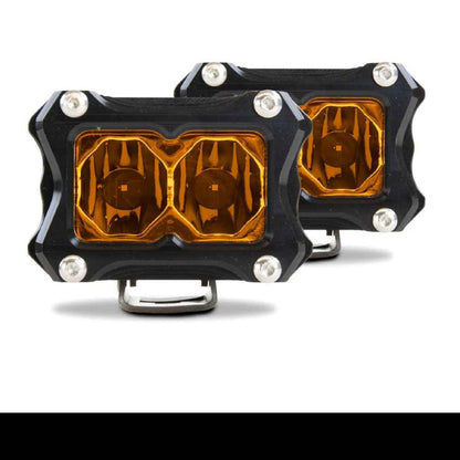 BA-2 Amber LED Pod Light - 2 Pack