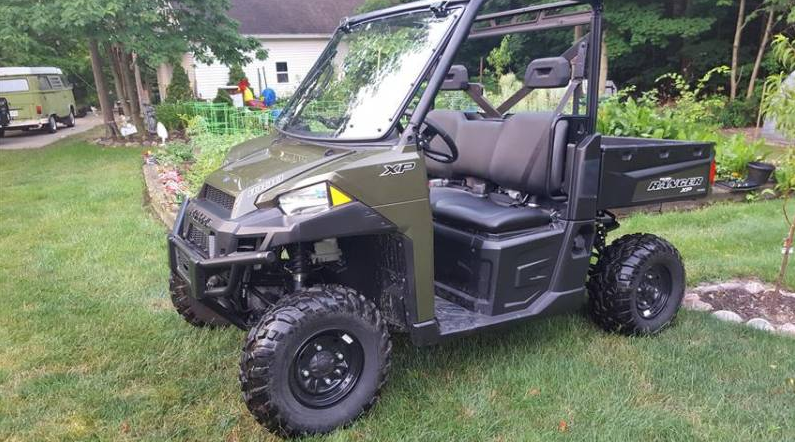 EMP Full Size Polaris Ranger Flip-Up Windshield