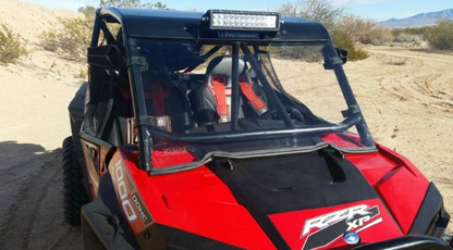 EMP RZR Custom Cage Windshield Kit