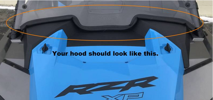 EMP RZR Custom Cage Windshield Kit for 2019-21 RZR Turbo and RZR XP1000