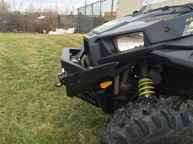 EMP RZR NITRO Front Bumper / Brush Guard with Winch Mount (XP1K, 2015-21 RZR 900 and 2016-18 RZR 1000-S)