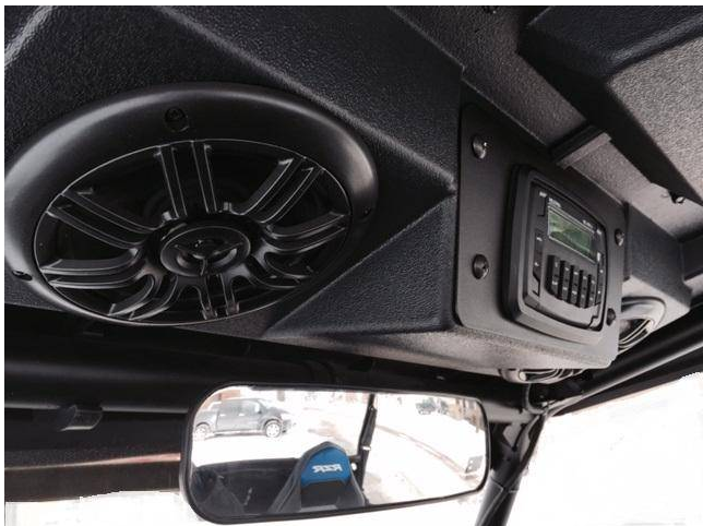 EMP "Cooter Brown" RZR Top and Stereo Combo Fits: XP1K, 2016-18 RZR 1000-S and 2015-20 RZR 900