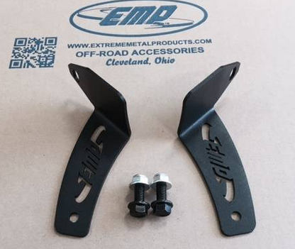 EMP RZR/General Forward Mount LED Light Bracket Set Black