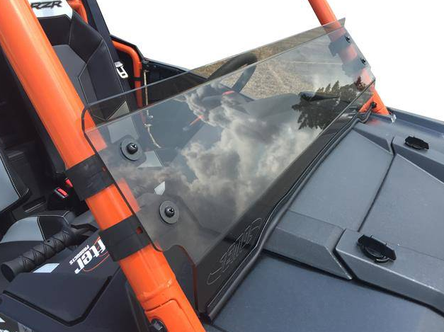 EMP Tinted Hard Coated -RZR XP1K and 2015-18 RZR 900 Half Windshield/ Wind Deflector