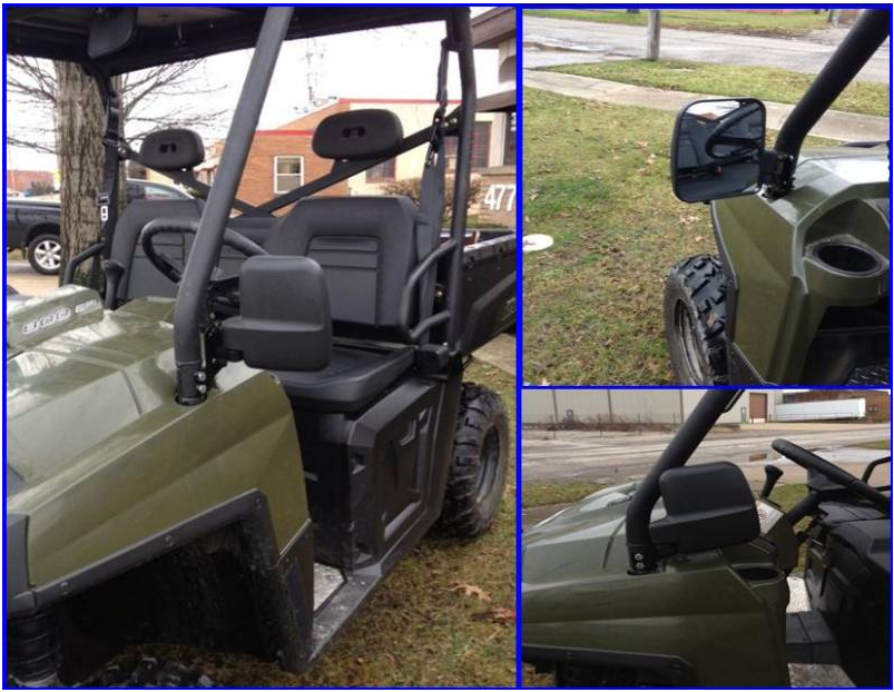 EMP Ranger and RZR Folding Mirror Set