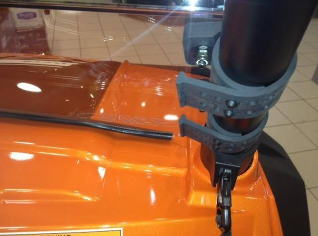 EMP RZR Half Windshield / Wind Deflector (Hard Coated-both sides)