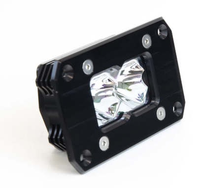 HERETIC 6 SERIES LIGHT BAR - BA-2: FLUSH MOUNT (single)