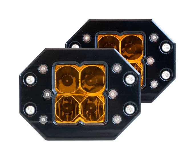 HERETIC 6 SERIES QUATTRO LIGHT: FLUSH MOUNT (single)