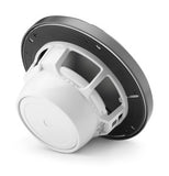JL Audio 6.5-inch (165 mm) Marine Coaxial Speakers, Gray Metallic Sport Grilles with RGB LED Lighting