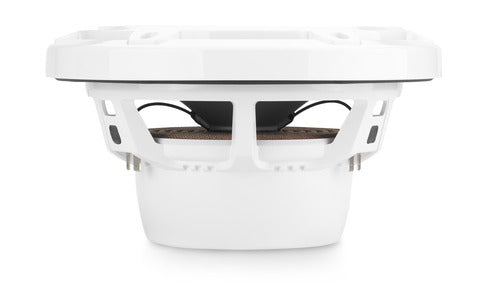 JL Audio 7.7-inch (196 mm) Marine Coaxial Speakers, Gloss White Classic Grilles