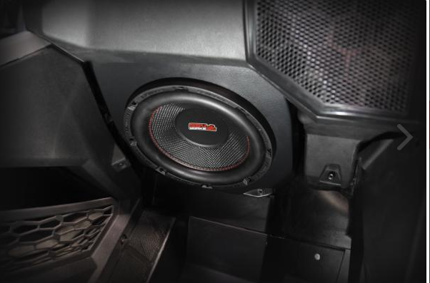 Polaris RZR Pro XP / PRO R  Under Dash 10in Subwoofer Enclosure for Ride Command