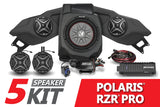 2020-2023 polaris-rzr-pro-xp-ssv-5-speaker-plug-play-system