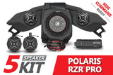 2020-2023 Polaris RZR Pro SSV 5-speaker plug and play system for Ride command