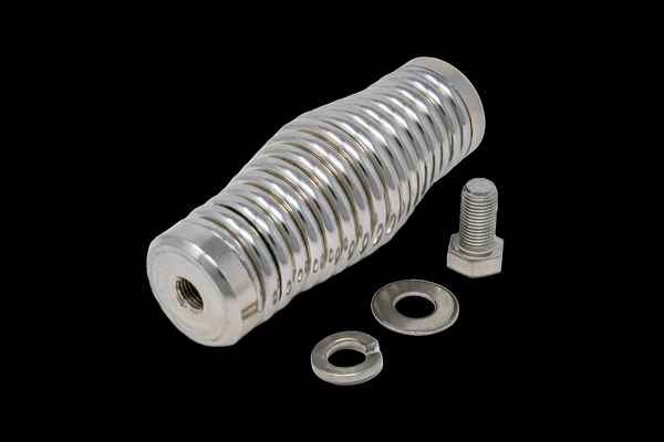 BARREL SPRING, CHROME PLATED