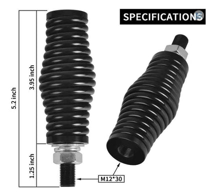 BARREL SPRING, BLACK