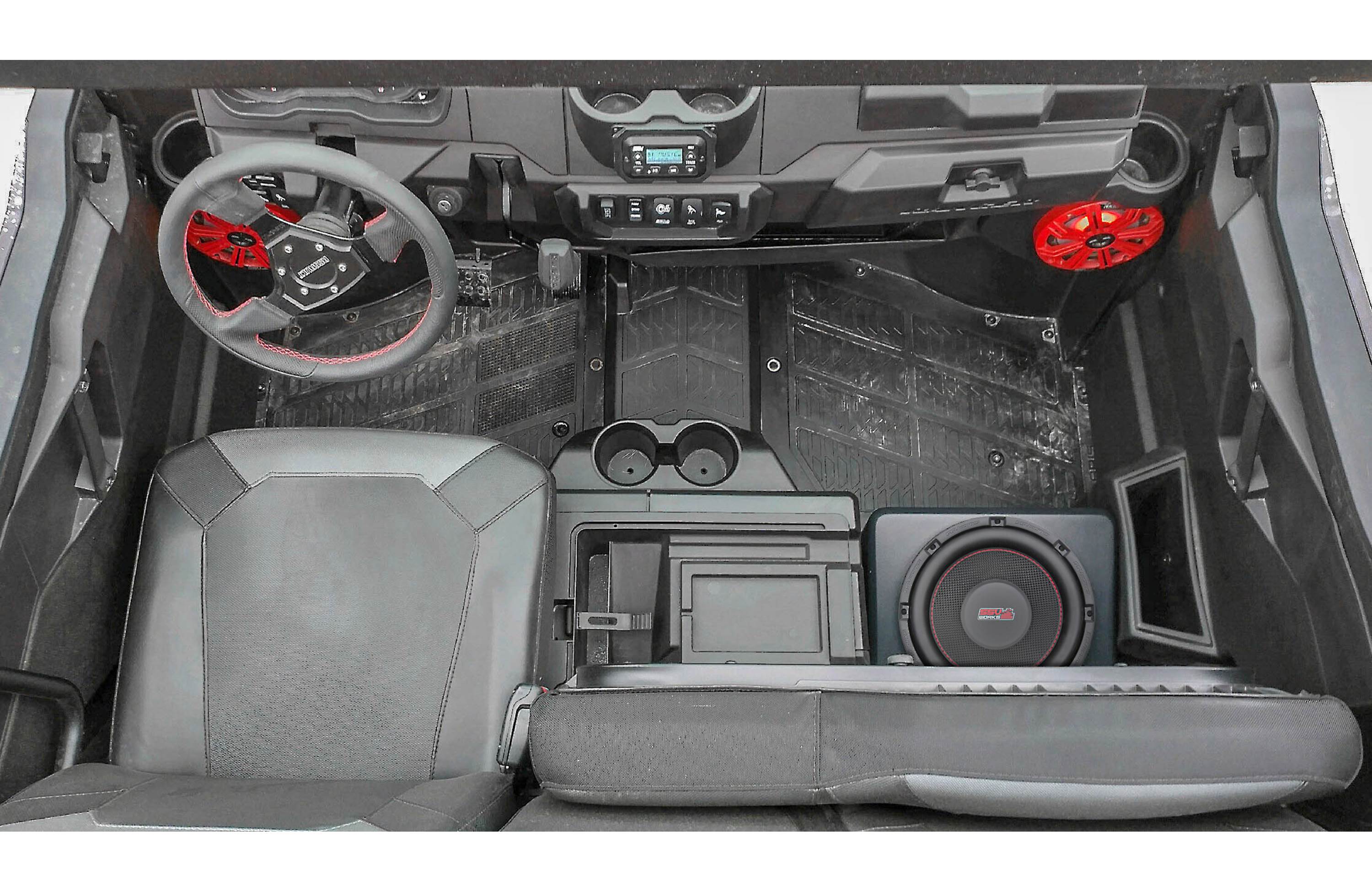 Polaris Ranger XP1000 2018 and up Underseat Subwoofer