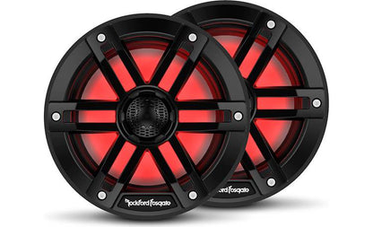 M1 6.5” Color Optix™ Marine 2-Way Speakers - Black