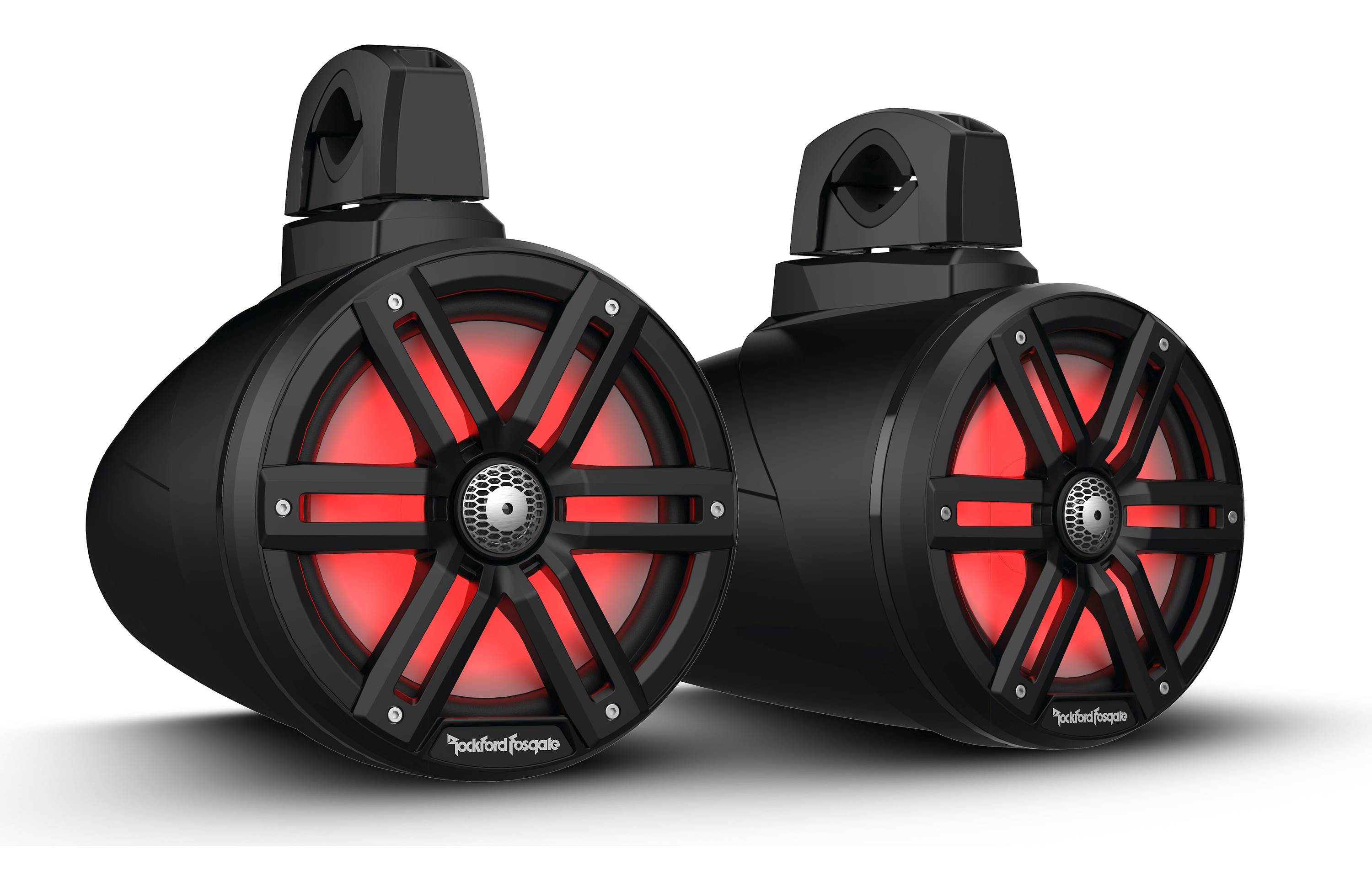 Rockford  M2 8” Color Optix™ 2-Way Wake Tower Speakers - Black