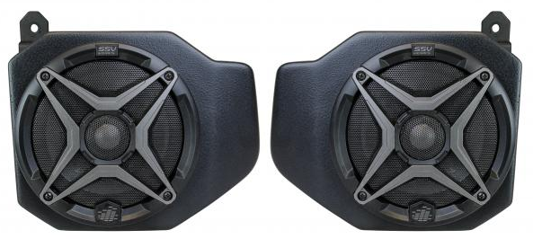 SSV Works POLARIS RANGER XP1000 2018 AND UP FRONT SPEAKER PODS WITH 120 WATT 6 1/2