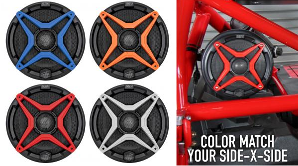 SSV Works POLARIS RANGER XP1000 2018 AND UP FRONT SPEAKER PODS WITH 120 WATT 6 1/2