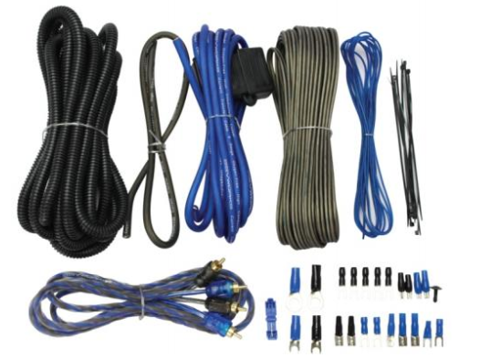 SSV Works RANGER 8 GUAGE AMPLIFIER WIRING KIT WITH MOUNTING BOARD